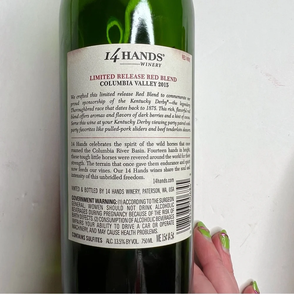 Empty Kendall Jackson Kentucky Derby Wine Bottles Chardonnay and Red Blend